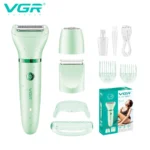 موکن برقی زنانه VGR شارژی برای اصلاح سریع در خانه
