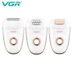 موکن برقی زنانه VGR مدل V-739 برای اپیلاسیون بدن
