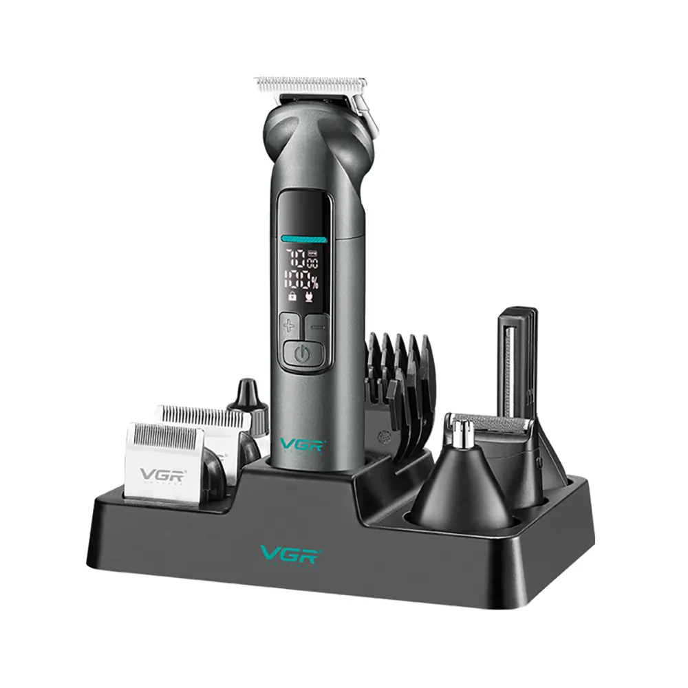ست اصلاح آرایشگاهی VGR V-096 برای استفاده حرفه ای آرایشگاه