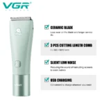 ماشین اصلاح کودک وی جی آر V-153 مناسب کوتاهی سریع موی کودک
