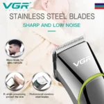 ماشین اصلاح حجم زن با باتری 2000 میلی آمپر و کارکرد 150 دقیقه