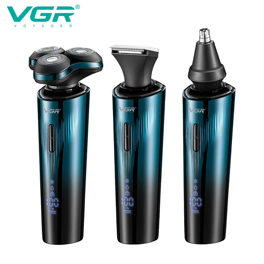 ریش تراش چرخشی VGR مدل V-303 برای اصلاح روزانه صورت