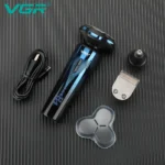 ریش تراش چرخشی V-303 برای استفاده با سیم و بی سیم