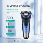 ریش تراش چرخشی VGR V-306 برای اصلاح سریع و تمیز