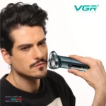 ریش تراش چرخشی VGR V-310 مناسب سفر با شارژ USB