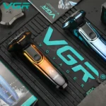 ریش تراش چرخشی VGR V-313 مناسب سفر با شارژ USB