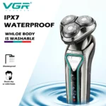 ریش تراش چرخشی VGR V-323 با شارژ USB و 60 دقیقه