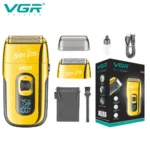 ریش تراش توری وی جی آر VGR V-332 شارژی با کارکرد 150 دقیقه