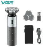 ریش تراش چرخشی VGR مدل V-343 مناسب سفر و کار