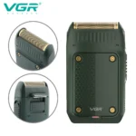 ریش تراش چرخشی وی جی آر V-353 شارژ USB با باتری 600 میلی آمپر