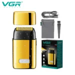 ریش تراش VGR مناسب سفر و استفاده بی سیم 120 دقیقه