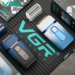 ریش تراش چرخشی VGR V-362 مناسب سفر با شارژ USB