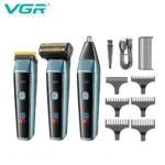 ریش تراش چرخشی مناسب سفر با شارژ USB و پاوربانک
