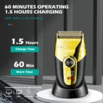 ریش تراش VGR برای اصلاح سریع صورت با کارکرد 60 دقیقه
