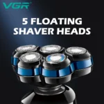 ریش تراش VGR V-386 با شارژ USB و باتری 1200