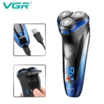 ریش تراش چرخشی وی جی آر VGR V-387 مناسب اصلاح صورت در سفر
