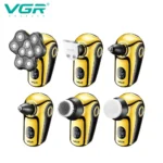 ریش تراش چرخشی VGR برای اصلاح روزانه و مرتب کردن خط ریش