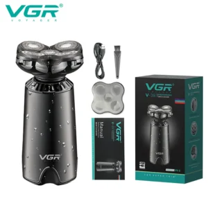 ریش تراش چرخشی برای اصلاح صورت روزانه با شارژ USB