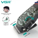ماشین اصلاح حجم زن VGR V-665 با شارژدهی 200 دقیقه