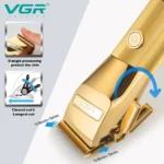 ماشین اصلاح حجم زن وی جی آر V-681 شارژی USB برای سفر