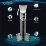 ماشین اصلاح حجم زن وی جی آر V-682 شارژ USB مسافرتی