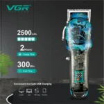 ماشین اصلاح حجم زن وی جی آر VGR مدل V-685 با باتری 2500 میلی آمپر ساعت