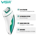 ماشین اصلاح بانوان وی جی آر V-731 مناسب اصلاح بدن