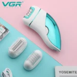 ماشین اصلاح بانوان وی جی آر V-731 شارژی USB با باتری 600mAh