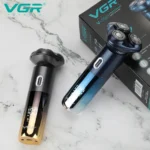 ریش تراش چرخشی مناسب سفر با شارژ USB و 150 دقیقه